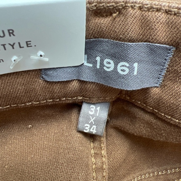 DL1961 Avery Modern Straight Leg Jeans in Tigers Eye 31 x 34 Preppy‎ - Picture 5 of 7